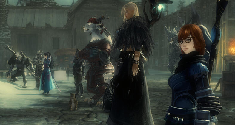 Mission briefing at Jora's Keep